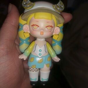Bubble girl doll figure blind box by pop mat